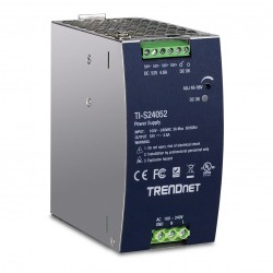 TRENDnet TI-S24052 DIN-Rail Power Supply, 240W, 52V DC, 4.61A AC zu DC mit PFC