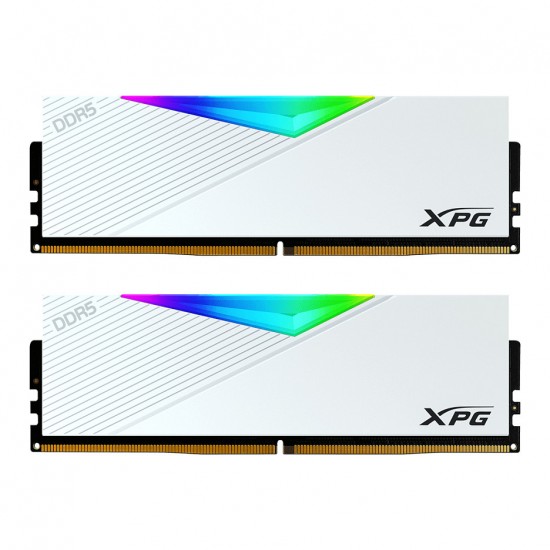 64GB ADATA DIMM 6000 (2x 32 GB) Dual-Kit (wei, AX5U6000C3032G-DCLARWH, Lancer RGB, INTEL XMP)