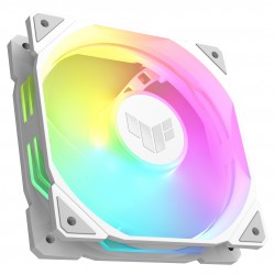 120mm ASUS TUF GAMING TR120 ARGB Gehäuselüfter weiß, 120 mm, PWM