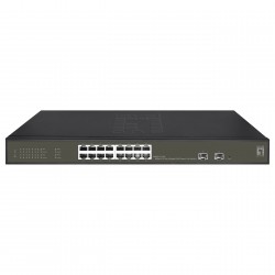 LevelOne GES-2118P network switch