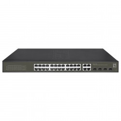 LevelOne GES-2128P network switch