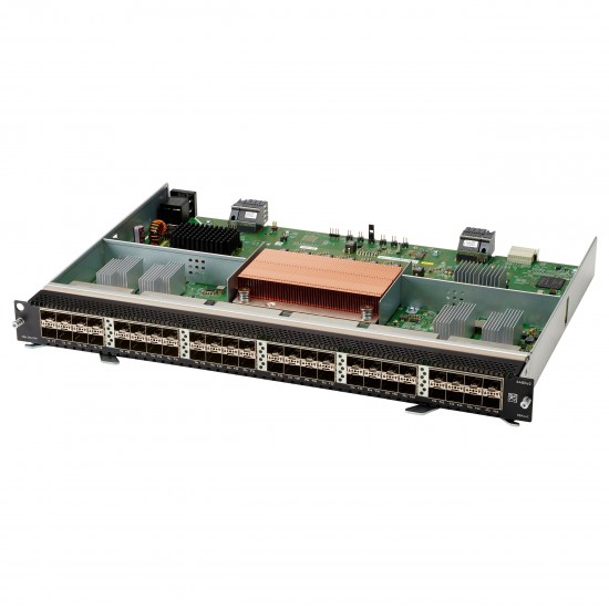 HPE Aruba Networking CX 6400 48-port 1G/10G/25GbE SFP28 v2 Extended Tables Module network switch module