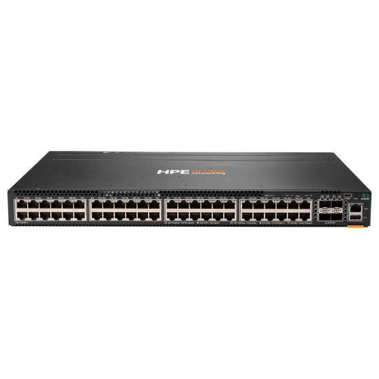 HPE Aruba Networking CX 6300M 48-port 1GbE and 4-port SFP56 Switch