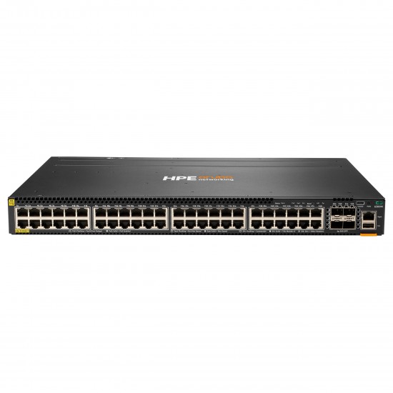 HPE Aruba Networking CX 6300M 48-port 1GbE Class 4 PoE and 4-port SFP56 Switch