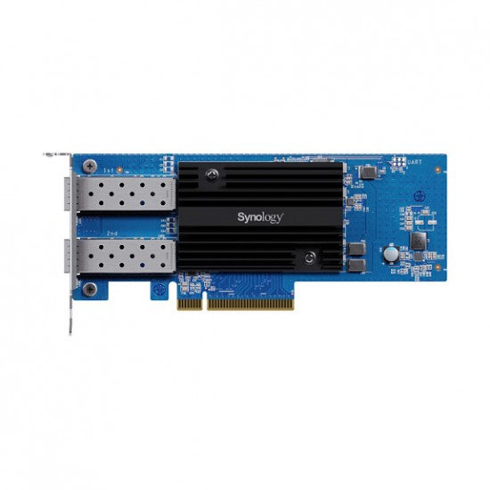 Synology NAS 2x 25GbE SFP28 Netzwerkkarte E25G30-F2 Synology NAS 2x 25GbE SFP28 Netzwerkkarte E25G30-F2