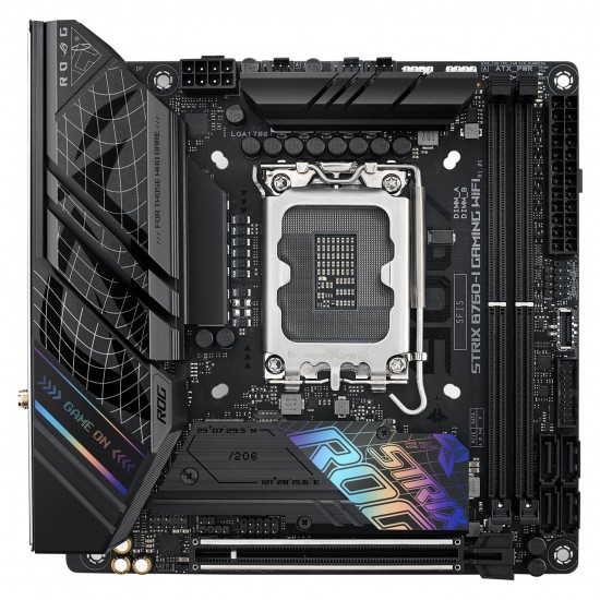 ASUS MB B760-I GAMING S.1700 MITX USB3.2 Gen2.USB-C Gen1.Gigabit LAN