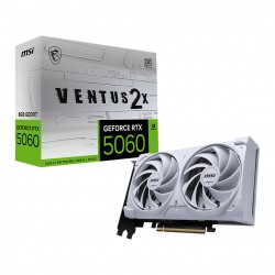 RTX 5060 8GB MSI VENTUS 2X OC GDDR7 WHITE RTX 5060 8GB MSI VENTUS 2X OC GDDR7 WHITE