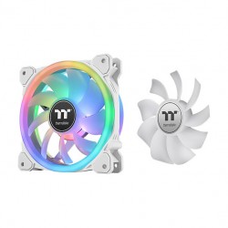 120mm Thermaltake SWAFAN 12 RGB Radiator Fan TT Premium Edition White 3 Pack