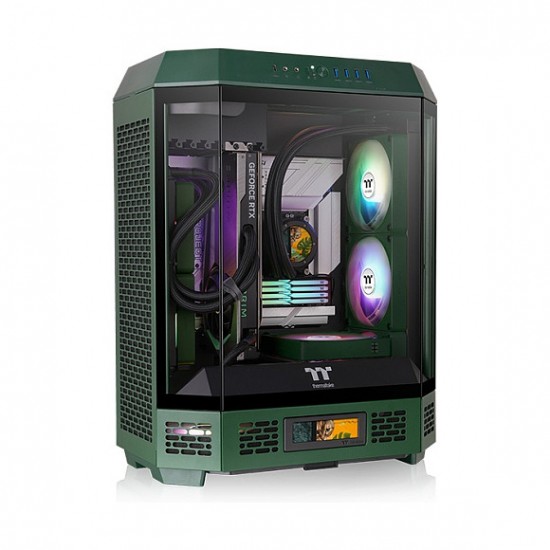 Thermaltake The Tower 600 TG Racing Green Thermaltake The Tower 600 TG Racing Green
