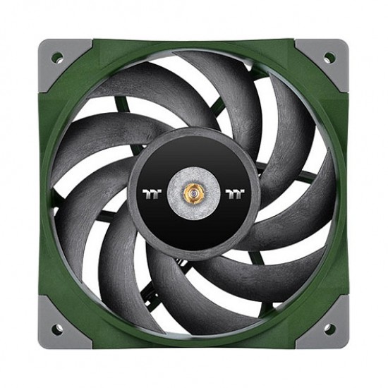 120mm Thermaltake TOUGHFAN 12 Radiator Fan 1Pack Racing Green