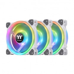 120mm Thermaltake Riing Trio 12 RGB Radiator Fan White TT Premium Edition