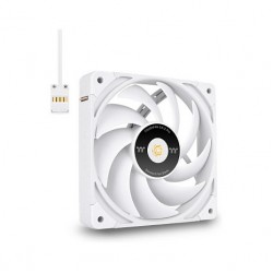 120mm Thermaltake TOUGHFAN EX12 Pro PC Cooling Fan White - Swappable Edition 3 Pack