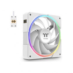 120mm Thermaltake TS120 EX RGB White 3Pack Fan White