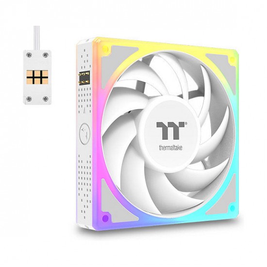 120mm Thermaltake TOUGHFAN EX 120 ARGB Sync White 3Pack