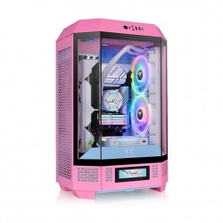 Thermaltake The Tower 300 Bubble Pink(pink. Tempered Glass)