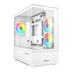 Sharkoon MK6 RGB Micro-ATX 1xGlas White
