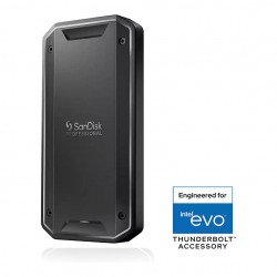 SANDISK Professional Pro G40 4TB Thunderbolt 3 40Gbps USB-C 10Gbps Ultra-rugged IP68 dust/water resistance
