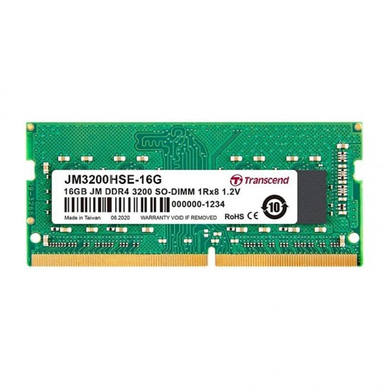 Transcend JetRam JM3200HSE-16G memory module
