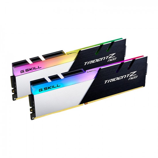 G.Skill DIMM 32 GB 3200 (2x 16 GB) Dual-Kit (schwarz/wei. F4-3200C16D-32GTZN. Trident Z Neo. INTEL XMP)