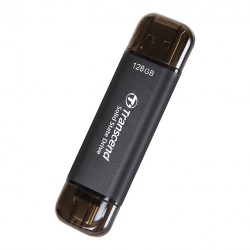 Transcend SSD ESD310C 128GB USB-C USB 3.2 Gen 2x1 black