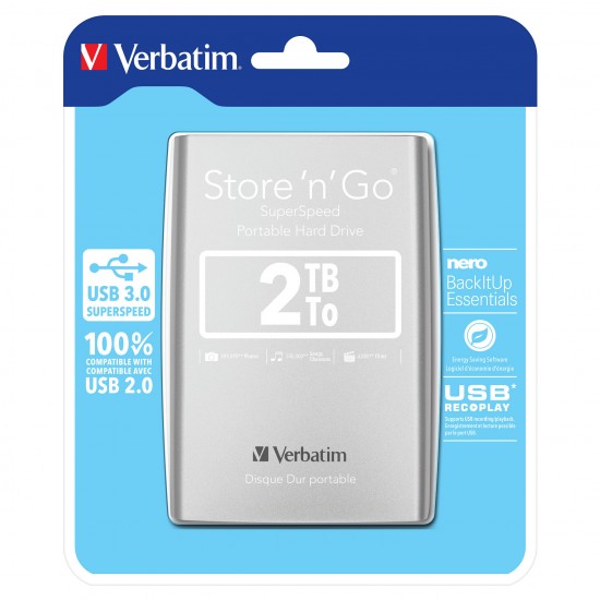 Verbatim Store 'n' Go external hard drive