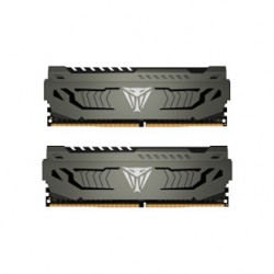32 GB Patriot DIMM 3200 (2x 16 GB) Dual-Kit (grau, PVS432G320C6K, Viper Steel, INTEL XMP)