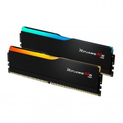 32 GB DIMM DDR5-6000(schwarz. F5-6000J2836G16GX2-RM5RK. Ripjaws M5 RGB. INTEL XMP)