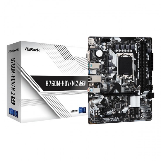 Asrock B760M-HDV/M.2 D4 Asrock B760M-HDV/M.2 D4