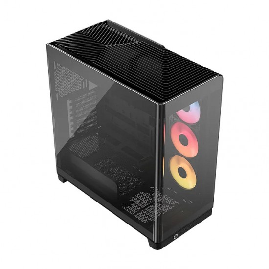 Corsair 4500X LX-R RGB Tempered Glass Mid-Tower, Black