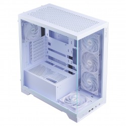 XPG Invader X BTF ATX Midi Tower weiß 5x120mm ARGB USB C