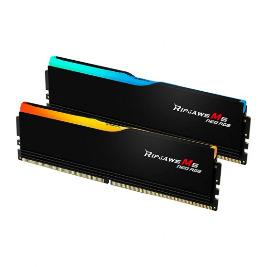 DIMM 32 GB 6000(2x 16 GB)Dual-Kit(schwarz, F5-6000J3636F16GX2-RM5NRK, Ripjaws M5 Neo RGB, AMD EXPO)