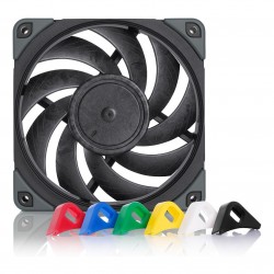 120mm NOCTUA Lüfter 120*120*25 NF-A12X25 PWM chromax black swap