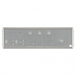 Super Micro Supermicro I/O Shield - System-E/A-Abdeckplatte (MCP-260-00084-0N)