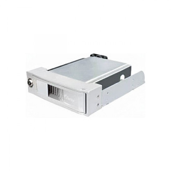 Wechselrahmen für 3.5" SATA mit Lüfter silber
