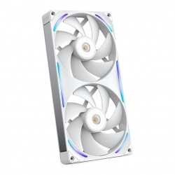 280mm NZXT F-Serie F280X RGB Lüfter Single White RF-U28PN-W1
