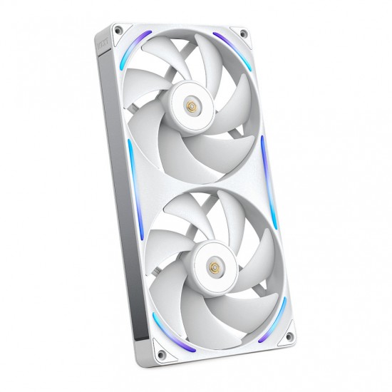 280mm NZXT F-Serie F280X RGB Lüfter Single White RF-U28PN-W1