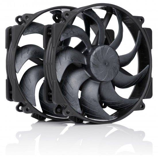 140mm Noctua NF-A14x25r G2 PWM Sx2-PP chromax.black (schwarz, 140 mm) 140mm Noctua NF-A14x25r G2 PWM Sx2-PP chromax.black (schwarz, 140 mm)