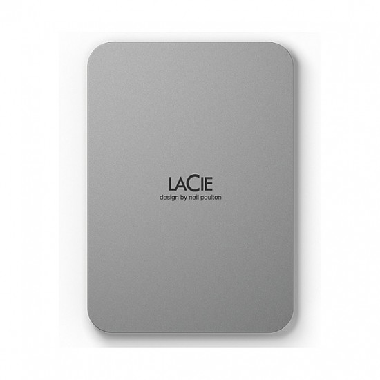 2TB LaCie 6,4cm (2,5") Mobile Drive USB-C Moon Silver