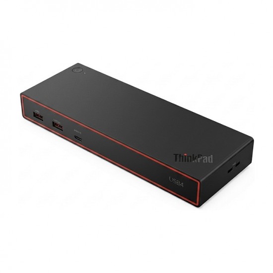 D Lenovo ThinkPad USB4 Dock 5000 - 8K/60Hz, 4K/144Hz, 2x DP, 1x HDMI, 4x USB-A (10Gbps) 2x USB-C, Gbit-LAN, 100W PD 3.1, 135W Netzteil D Lenovo ThinkPad USB4 Dock 5000 - 8K/60Hz, 4K/144Hz, 2x DP, 1x HDMI, 4x USB-A (10Gbps) 2x USB-C, Gbit-LAN, 100W PD 3.1, 135W Netzteil