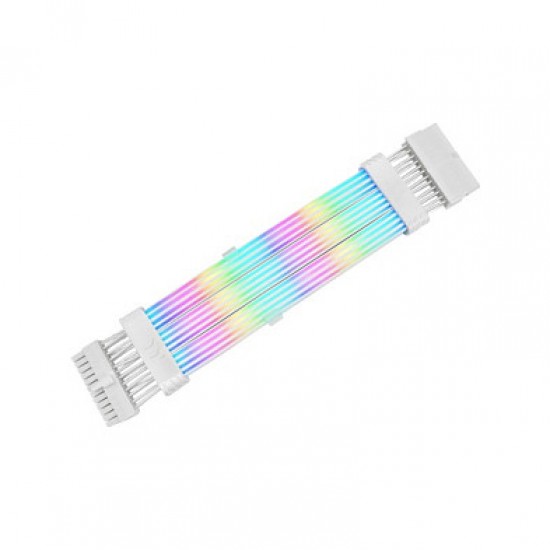 Thermaltake Mod ARGB Snow Cable 24Pin (wei)