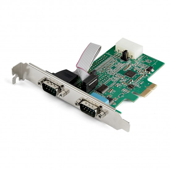 2 Port PCI Express serielle Schnittstellenkarte - 16950 UART - 256-Byte-FIFO-Cache - Adapterkarte 2 Port PCI Express serielle Schnittstellenkarte - 16950 UART - 256-Byte-FIFO-Cache - Adapterkarte