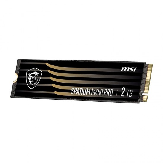 MSI Spatium M480 PRO PCIE 4.0 NVME M.2 2TB internal solid state drive MSI Spatium M480 PRO PCIE 4.0 NVME M.2 2TB internal solid state drive