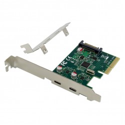 CONCEPTRONIC 4xPCIe3.0 Card 2xUSB-C3.2 Gen2 10Gbps