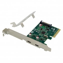 CONCEPTRONIC 4xPCIe2.0 Card 2xUSB-C3.2 Gen2 10Gbps