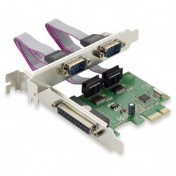CONCEPTRONIC PCIe1x Card 2xRS232-Seri./1xParal. 2.5Gbps