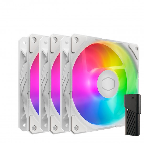 120mm Cooler Master SickleFlow Edge 120 - White Edition 120mm Cooler Master SickleFlow Edge 120 - White Edition