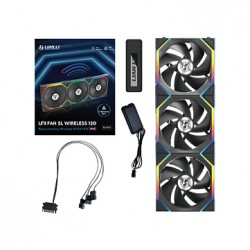 120mm Lian Li UNI FAN SL Wireless 120 ARGB 3-pack