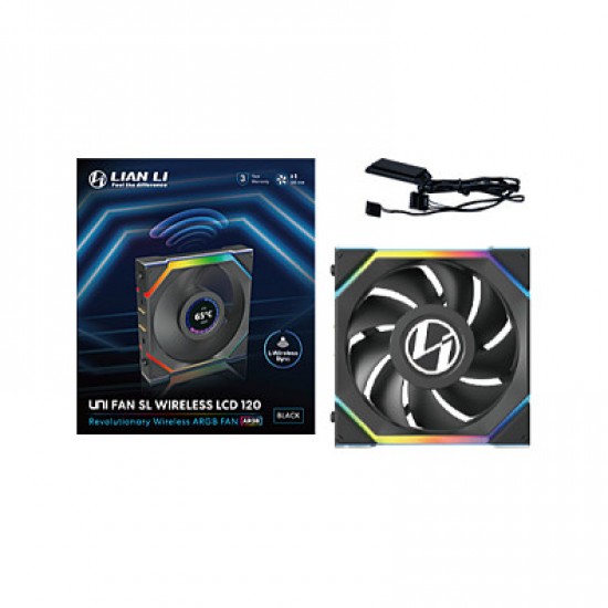 120mm Lian Li UNI FAN SL Wireless LCD 120 ARGB