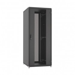 Serverschrank-PRO 42HE H1963 x B800 x T1000 Front/Rücktür Stahltür einteilig RAL 9005