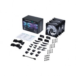 Phanteks D30-120 PWM Regular (schwarz, 3er Pack, 120 mm)